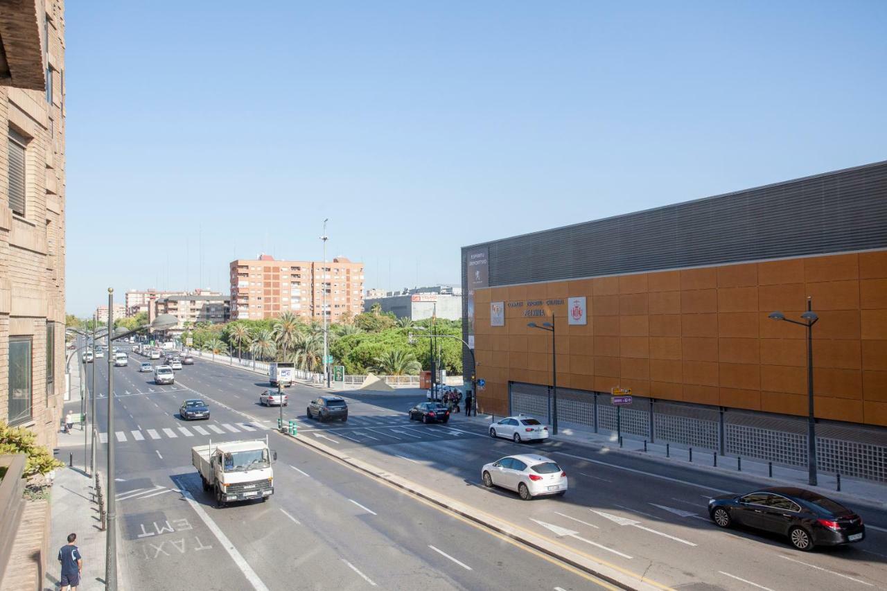 Jardines Del Turia - Espacioso Apartamento Apartman Valencia Kültér fotó