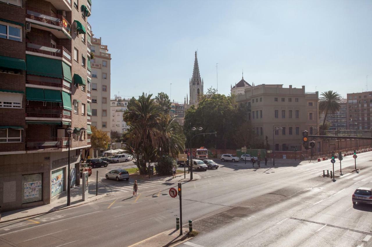 Jardines Del Turia - Espacioso Apartamento Apartman Valencia Kültér fotó